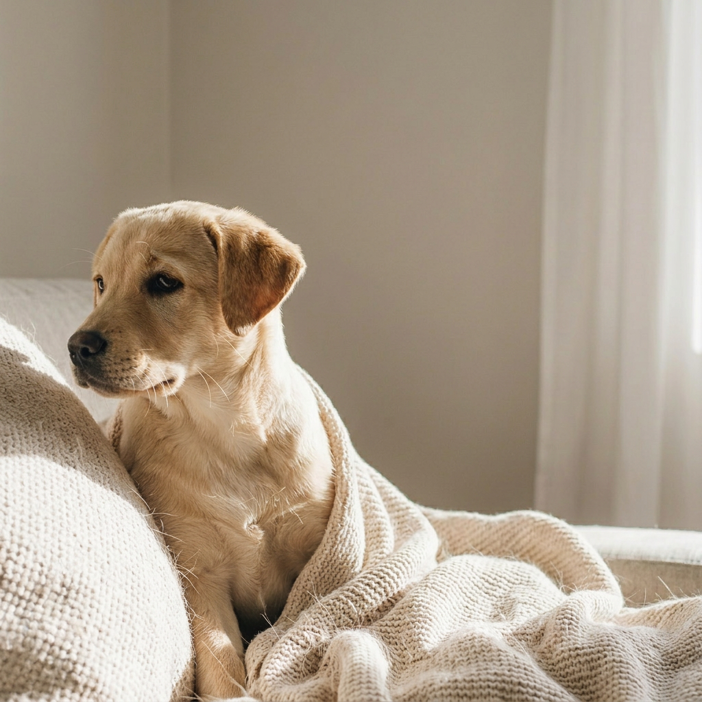 JAYWOX – pälscykelns anagen-fas, hund med tjock frisk päls i tillväxt
